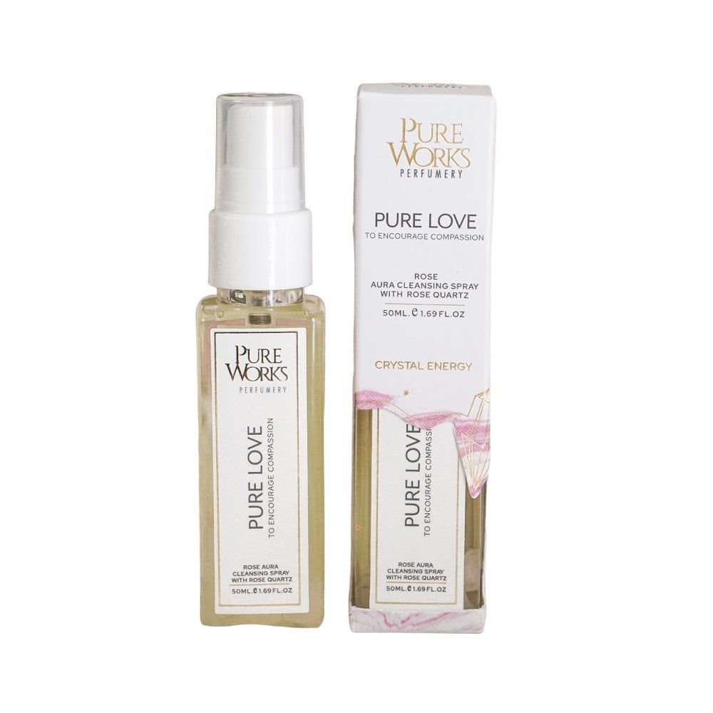 Pure Love Rose Quartz Aura Spray The Crystal Point